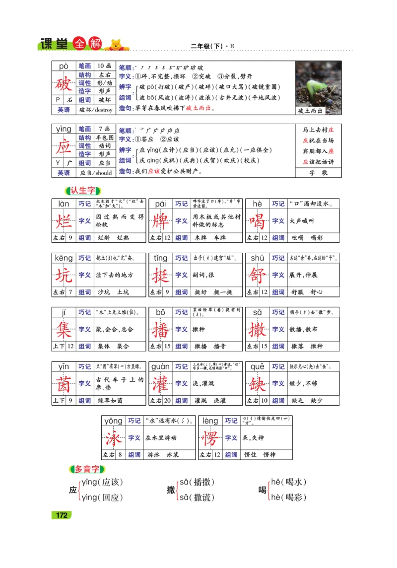 《跳跳熊-课堂全解》语文2年级下册（RJ）_二年级上下册资料_小学二年级学习资料-25年更新版_2-02、小学二年级语文下册_2-2-2、练习题、作业、试题、试卷_电子册类_教材解读