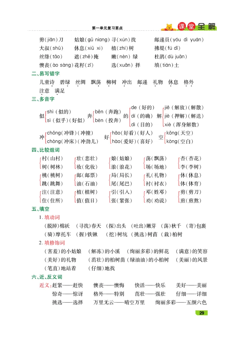 《跳跳熊-课堂全解》语文2年级下册（RJ）_二年级上下册资料_小学二年级学习资料-25年更新版_2-02、小学二年级语文下册_2-2-2、练习题、作业、试题、试卷_电子册类_教材解读