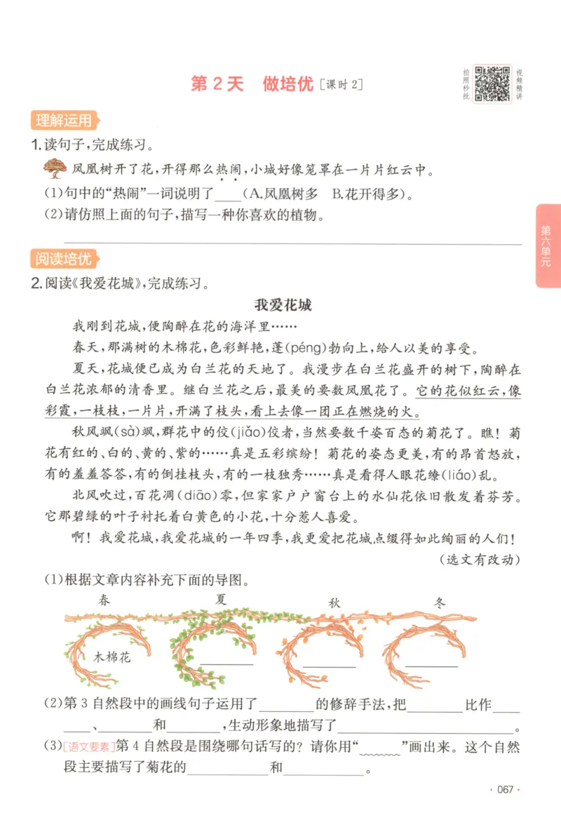 2025秋一本课后小练习语文3上_25秋小学语数英习题试卷_语文_一本《小学语文课后小练习》25秋