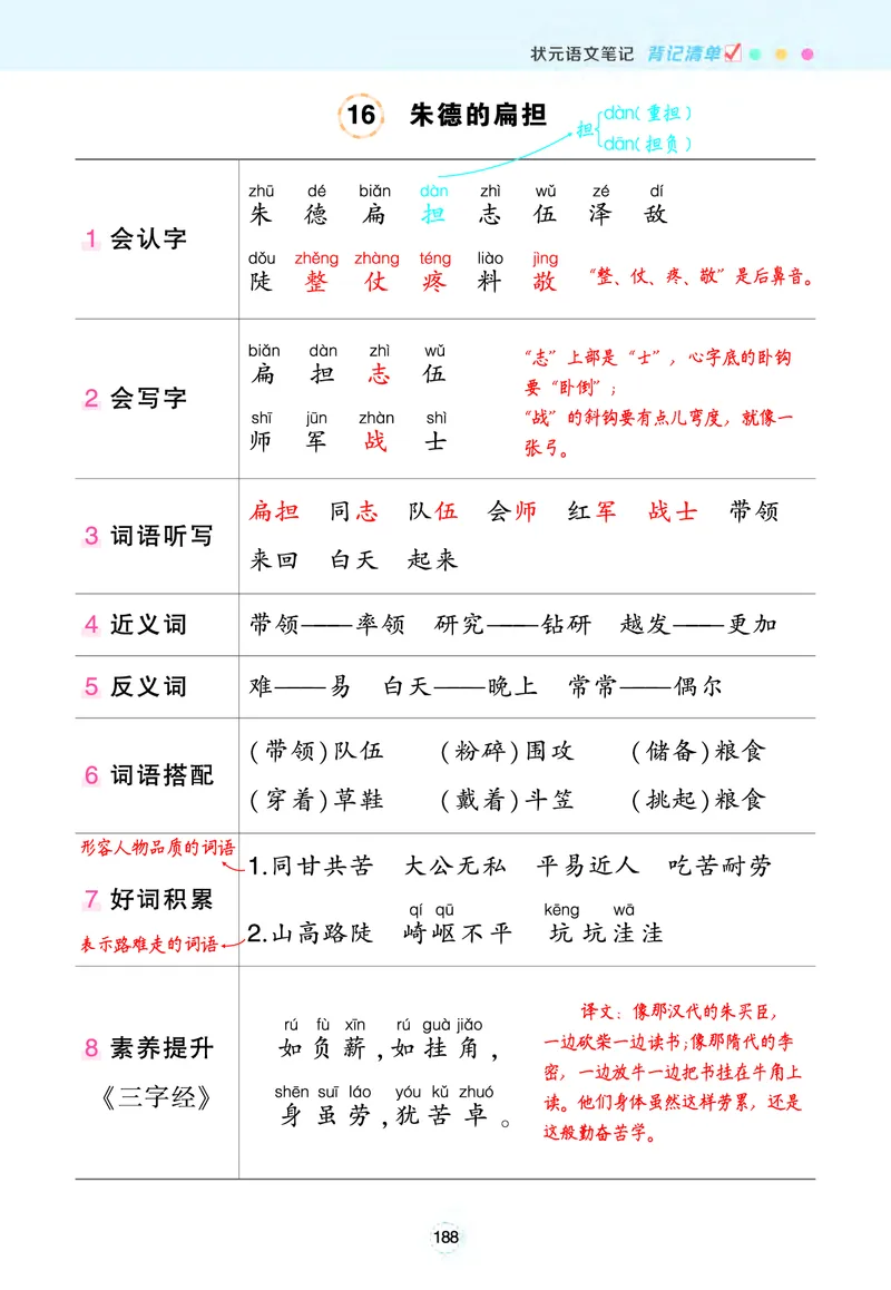 二年级状元语文笔记（背记清单）_二年级上下册资料_二年级语数英上下册学习资料_3-7-1、小学二年级语文上册_统编、部编、人教（语文全国统一只有一个版）_2024新增