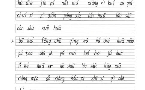 一（上）语文：看图写拼音专项.2_一年级上下册资料_小学一年级学习资料-25年更新版_1-01、小学一年级语文上册_08、专项练习_拼音生字