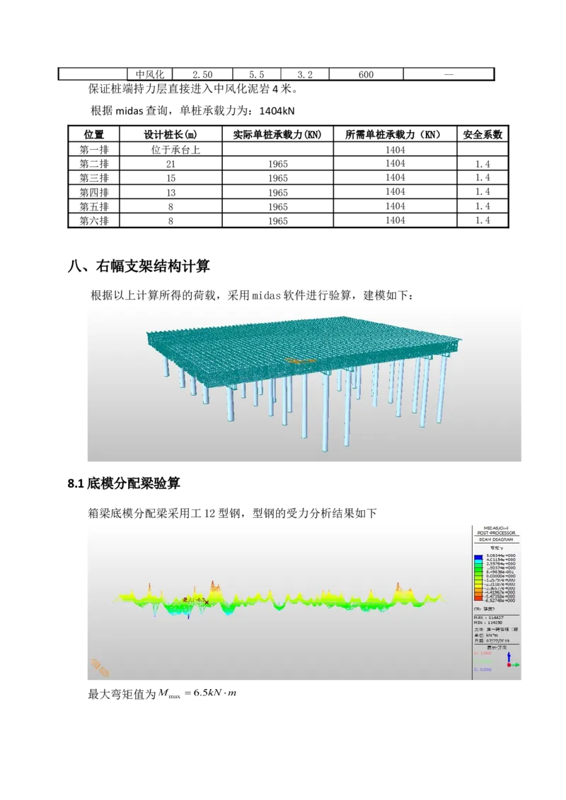 2第一联第一跨现浇梁计算书_2020年公司级优秀施组方案_方案02三贤路跨雁栖湖大桥预应力混凝土现浇箱梁模板及支撑体系专项施工方案