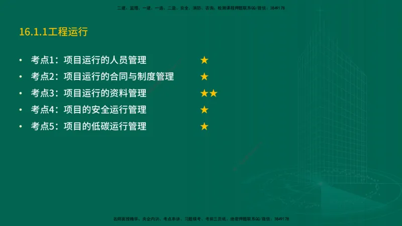 25年一建《机电实务》精讲第16章讲义在线版_2026年一级建造师_2026年一建机电_2025年一建机电SVIP_02-基础精讲✿高端面授✿深度强化_25-机电《教材精讲班》黄老师YL