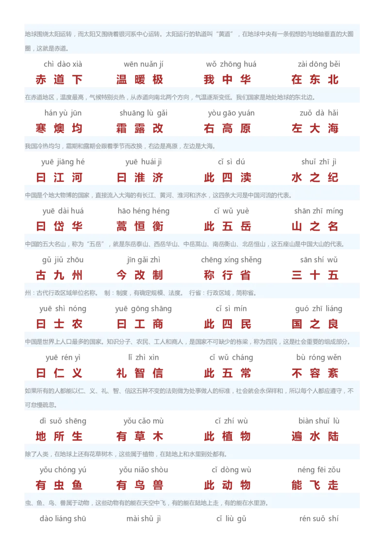 三字经(我遇到最好排版-可直接打印给小孩)_一年级上下册资料_小学一年级学习资料-25年更新版_1-00、幼小衔接_幼小衔接国学启蒙篇