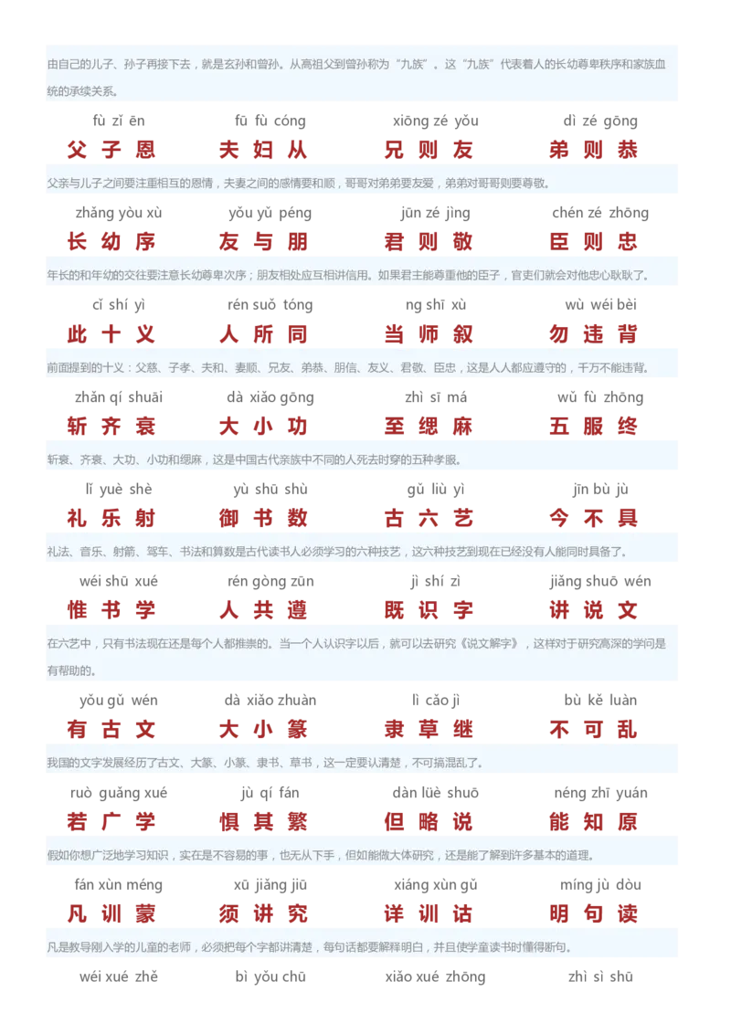 三字经(我遇到最好排版-可直接打印给小孩)_一年级上下册资料_小学一年级学习资料-25年更新版_1-00、幼小衔接_幼小衔接国学启蒙篇