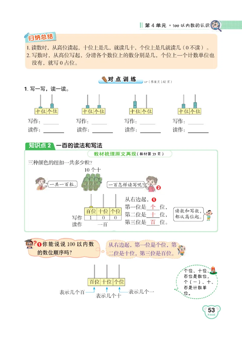《点拨》知识方法素养-数学1年级下册（RJ）_一年级上下册资料_小学一年级学习资料-25年更新版_1-04、小学一年级数学下册_1-4-2、练习题、作业、试题、试卷_人教版_电子册