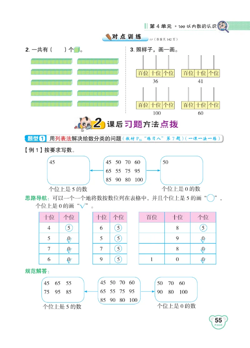《点拨》知识方法素养-数学1年级下册（RJ）_一年级上下册资料_小学一年级学习资料-25年更新版_1-04、小学一年级数学下册_1-4-2、练习题、作业、试题、试卷_人教版_电子册