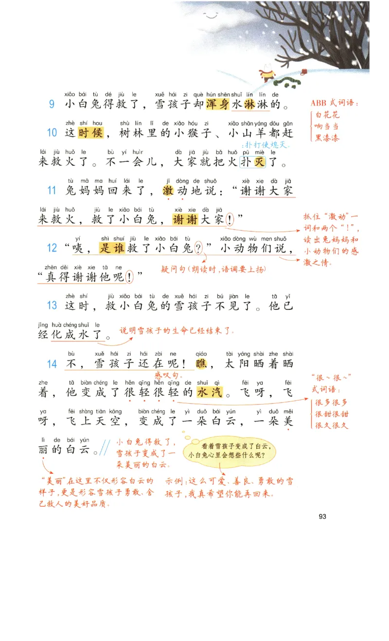 《涂重点》预习学习笔记-语文2年级上册（RJ）_二年级上下册资料_小学二年级学习资料-25年更新版_2-01、小学二年级语文上册_2-1-2、练习题、作业、试题、试卷_电子册类