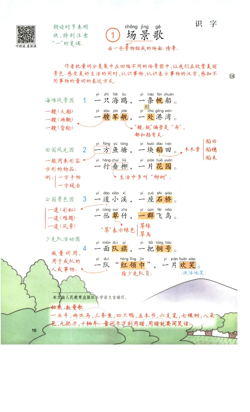 《涂重点》预习学习笔记-语文2年级上册（RJ）_二年级上下册资料_小学二年级学习资料-25年更新版_2-01、小学二年级语文上册_2-1-2、练习题、作业、试题、试卷_电子册类
