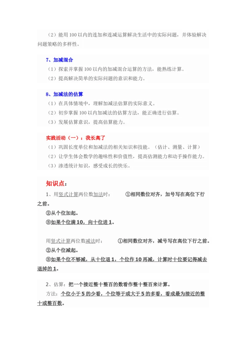 二年级上册数学重点、难点、知识点总结_二年级上下册资料_小学二年级学习资料-25年更新版_2-03、小学二年级数学上册_2-3-2、练习题、作业、试题、试卷_通用