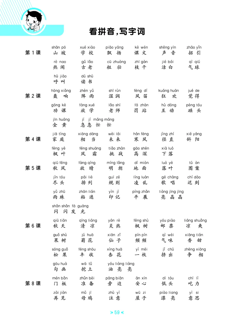 25秋统编版语文三年级上册单元归类知识汇总_25秋小学语数英习题试卷_语文_53单元归类知识汇总完整版语文25年上册