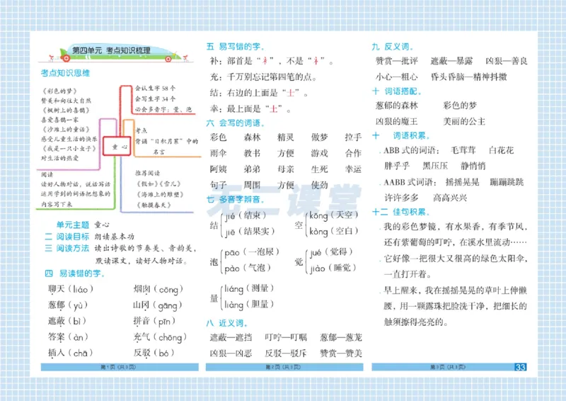 《闯关100分》语文2年级下册（RJ）_二年级上下册资料_小学二年级学习资料-25年更新版_2-02、小学二年级语文下册_2-2-2、练习题、作业、试题、试卷_电子册类