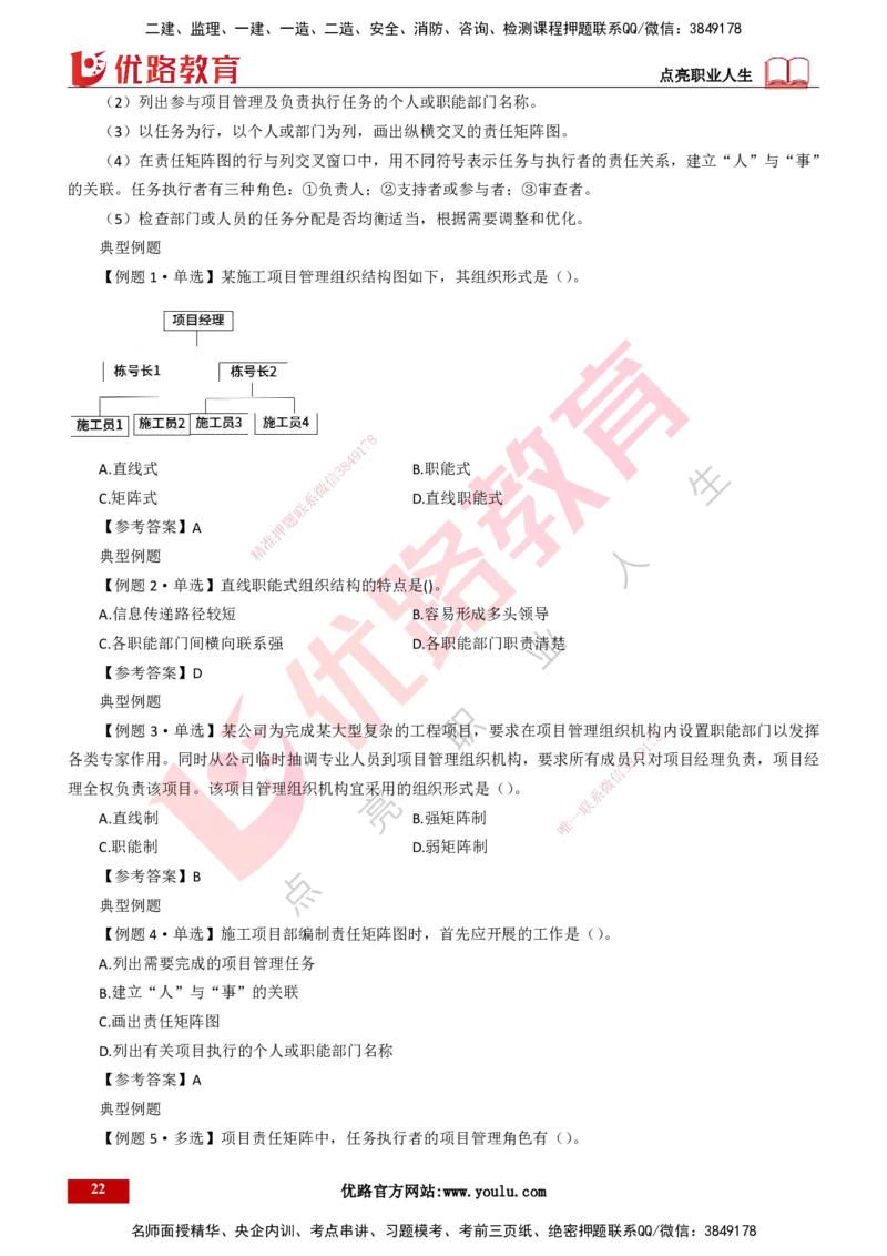 25年一建《项目管理》大V精讲总讲义打印版_2026年一级建造师_2026年一建管理_2025年一建管理SVIP_02-基础精讲✿高端面授✿深度强化_30-管理《强化精讲班》许名标YL
