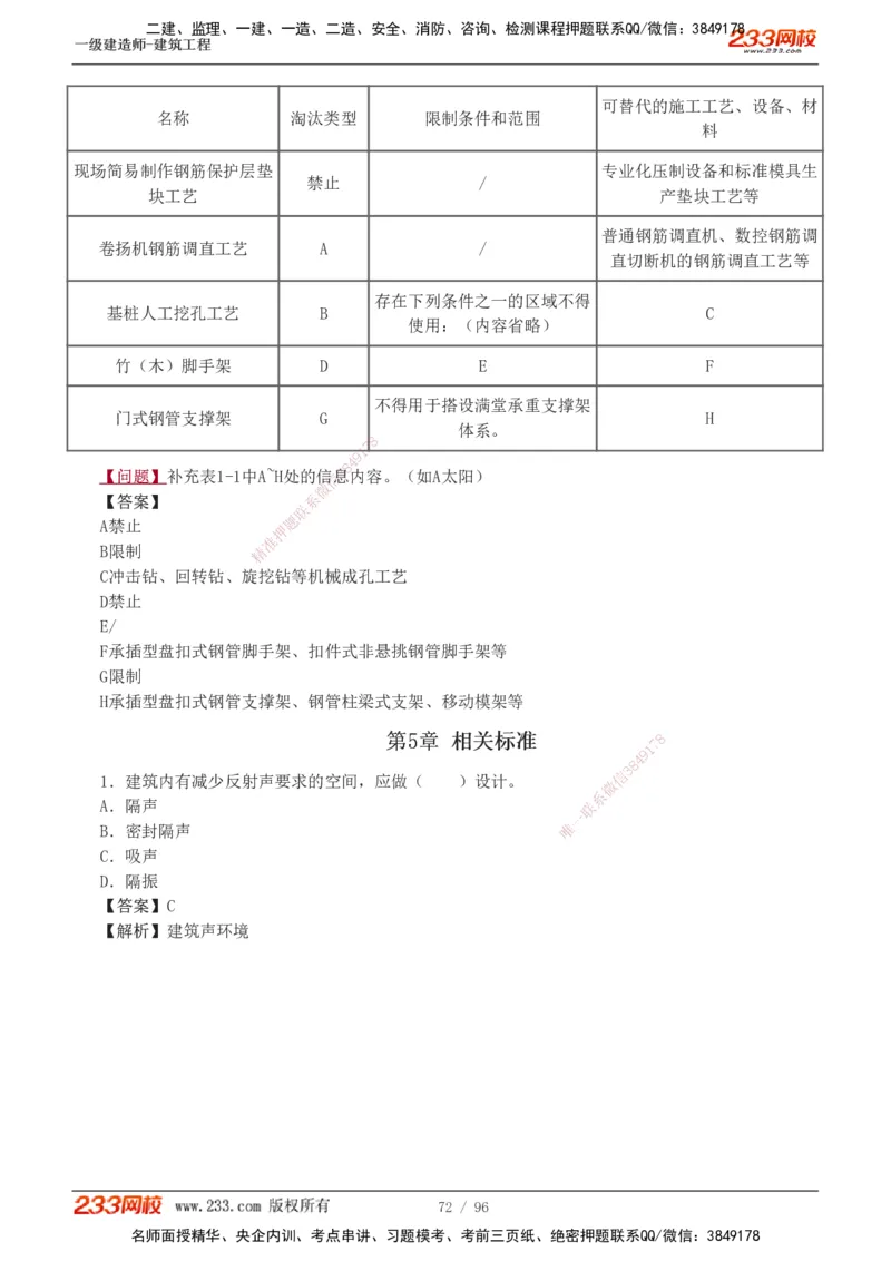1-10_2026年一级建造师_2026年一建建筑_2025年一建建筑SVIP_03-习题精析✿实战特训✿模考通关_09-建筑《蓝宝典优题班》江凌俊233_讲义