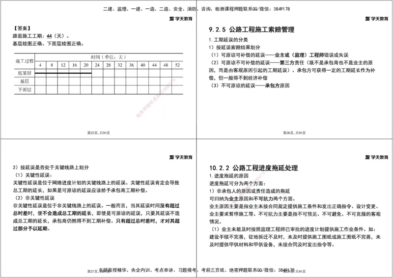 21.2025年一建直播带学5施工管理（黑白打印版）_2026年一级建造师_2026年一建公路_2025年一建公路SVIP_02-基础精讲✿高端面授✿深度强化_30-公路《直播带学班》刘滢XT_--配套讲义--