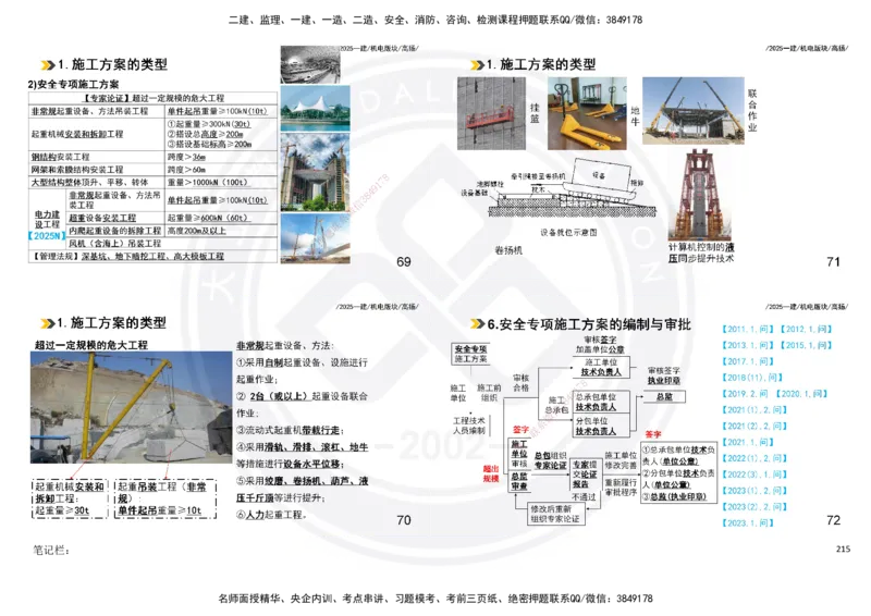 2025一建机电板块讲义打印版_2026年一级建造师_2026年一建机电_2025年一建机电SVIP_04-冲刺串讲✿考点强化✿小灶集训_31-机电《案例专项班》高扬DL_讲义