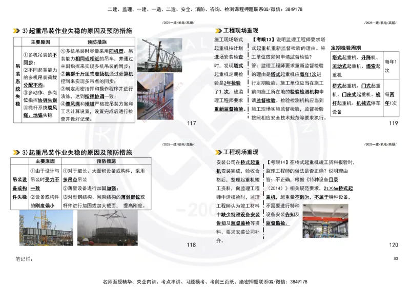 2025一建机电板块讲义打印版_2026年一级建造师_2026年一建机电_2025年一建机电SVIP_04-冲刺串讲✿考点强化✿小灶集训_31-机电《案例专项班》高扬DL_讲义