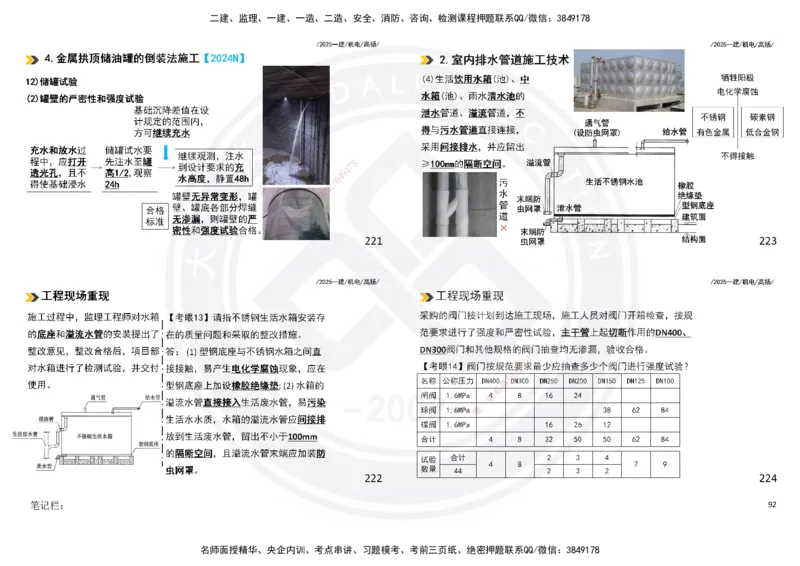 2025一建机电板块讲义打印版_2026年一级建造师_2026年一建机电_2025年一建机电SVIP_04-冲刺串讲✿考点强化✿小灶集训_31-机电《案例专项班》高扬DL_讲义