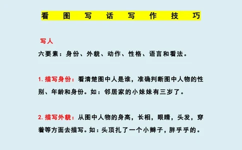 二年级上册-语文看图写话怎么写_学习提升资料_二年级上下册资料_小学二年级学习资料-25年更新版_2-01、小学二年级语文上册_2-1-1、复习、知识点、归纳汇总_看图写话