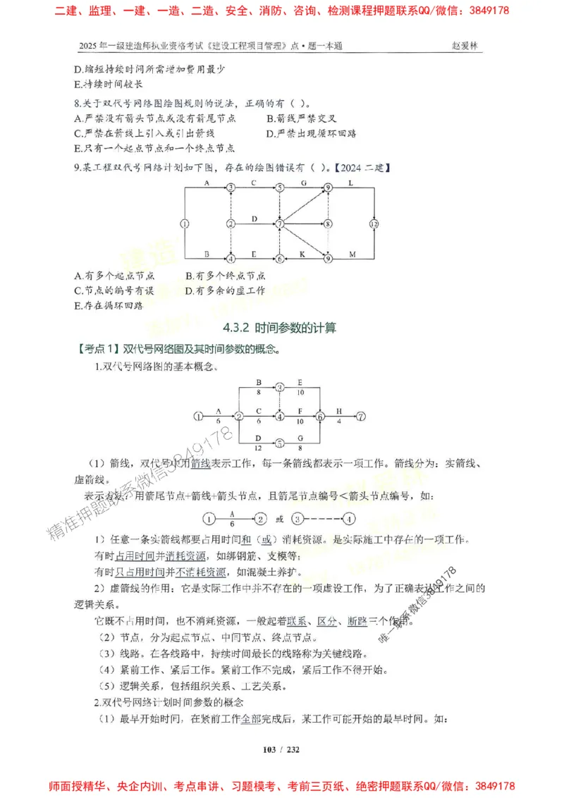 2025一建管理-赵爱林-题点一本通_2026年一级建造师_2026年一建管理_2025年一建管理SVIP_01-精华文档✿电子教材✿历年真题_30-管理《题点一本通》赵爱林推荐