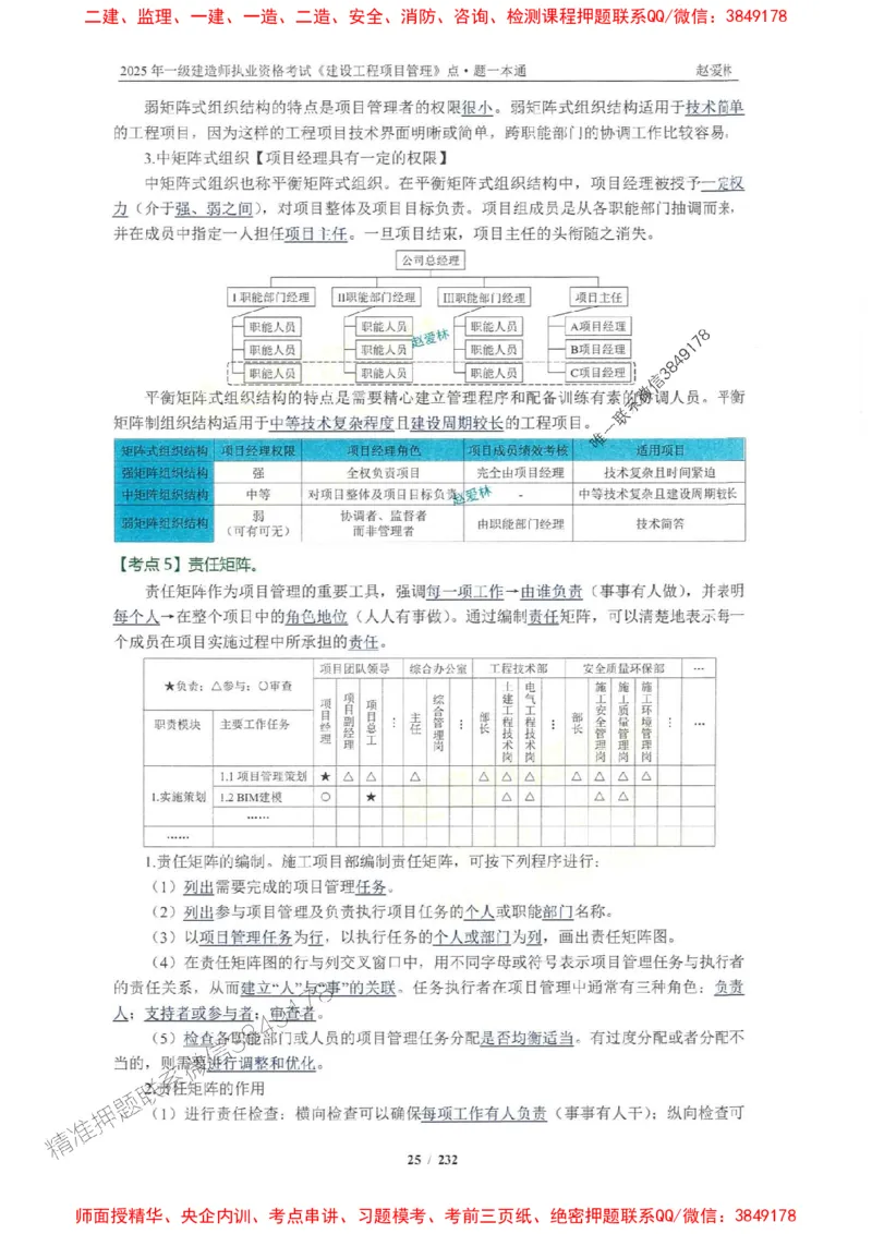 2025一建管理-赵爱林-题点一本通_2026年一级建造师_2026年一建管理_2025年一建管理SVIP_01-精华文档✿电子教材✿历年真题_30-管理《题点一本通》赵爱林推荐