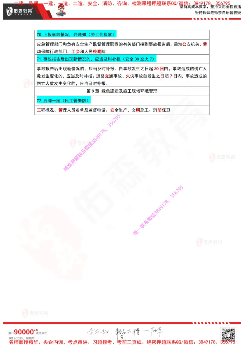 2025一建项目管理记忆口诀_2026年一级建造师_2026年一建管理_2025年一建管理SVIP_05-考前密训✿央企特训✿机构普押_11-管理《口诀+时间数字总结》YS