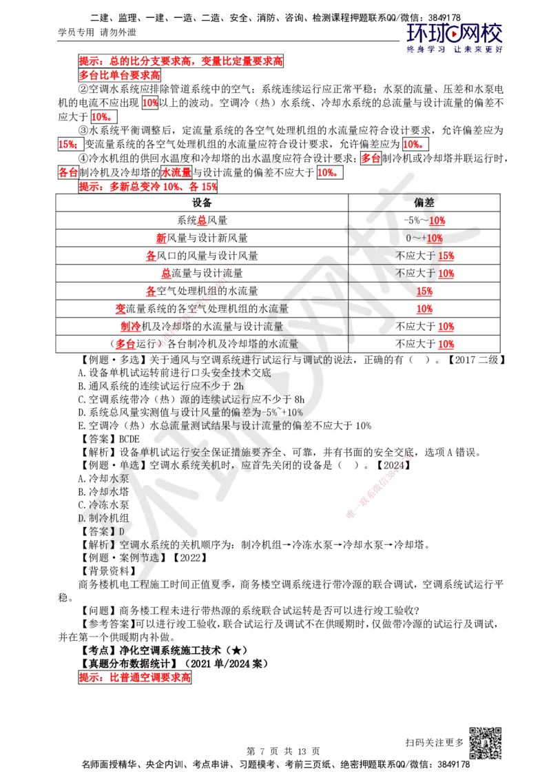 24.第24讲-33设备安装、系统调试检测、净化空调系统施工技术_2026年一级建造师_2026年一建机电_2025年一建机电SVIP_02-基础精讲✿高端面授✿深度强化_苏婷