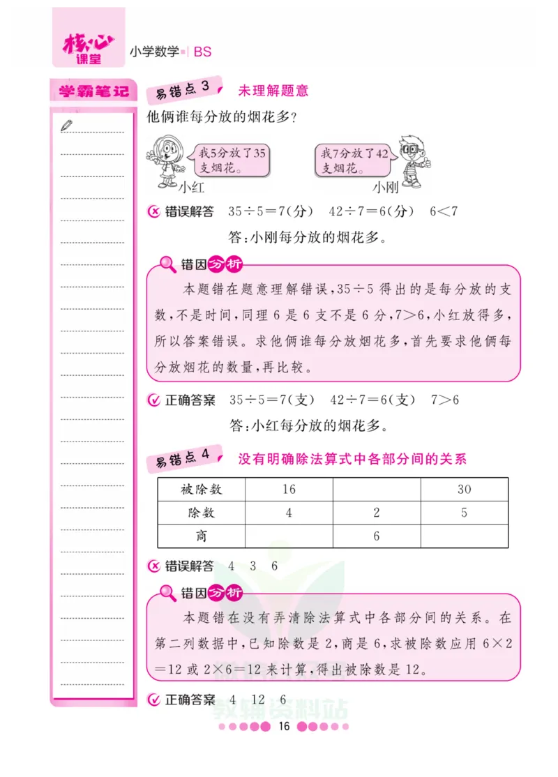 二年级上册数学北师版易错清单_二年级上下册资料_小学二年级学习资料-25年更新版_2-03、小学二年级数学上册_2-3-1、复习、知识点、归纳汇总_北师大版