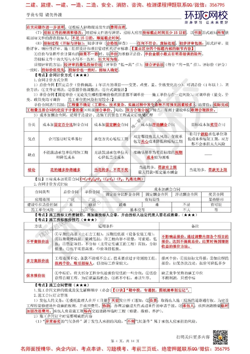 2025环球网校一级建造师《建设工程项目管理》必背10页纸_2026年一级建造师_2026年一建管理_2025年一建管理SVIP_05-考前密训✿央企特训✿机构普押_41-管理《考前10页纸+临考点睛卷》HQ