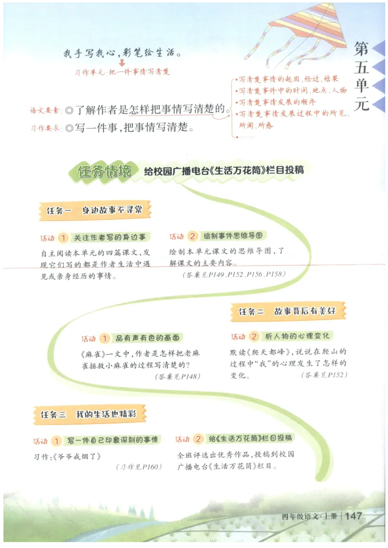 《状元笔记》_25秋小学语数英习题试卷_语文_25秋《状元笔记》语文12456_4年级语文《状元笔记》25秋
