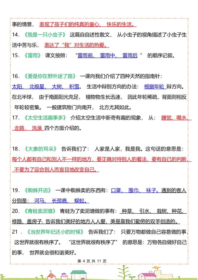 二年级下册语文全册重点知识归纳(1)_二年级上下册资料_小学二年级学习资料-25年更新版_2-02、小学二年级语文下册_2-2-1、复习、知识点、归纳汇总_语文知识点（归类汇总）
