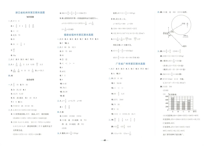 25秋《黄冈小状元达标卷》6年级上册数学广东人教版_25秋小学语数英习题试卷_数学_25秋黄冈小状元达标卷数学广东版人教版1-6上(1)