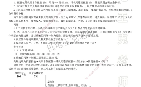 2025一建机电案例班-专题1进度管理（2）_2026年一级建造师_2026年一建机电_2025年一建机电SVIP_04-冲刺串讲✿考点强化✿小灶集训_49-机电《案例专项班》王克SMR_讲义
