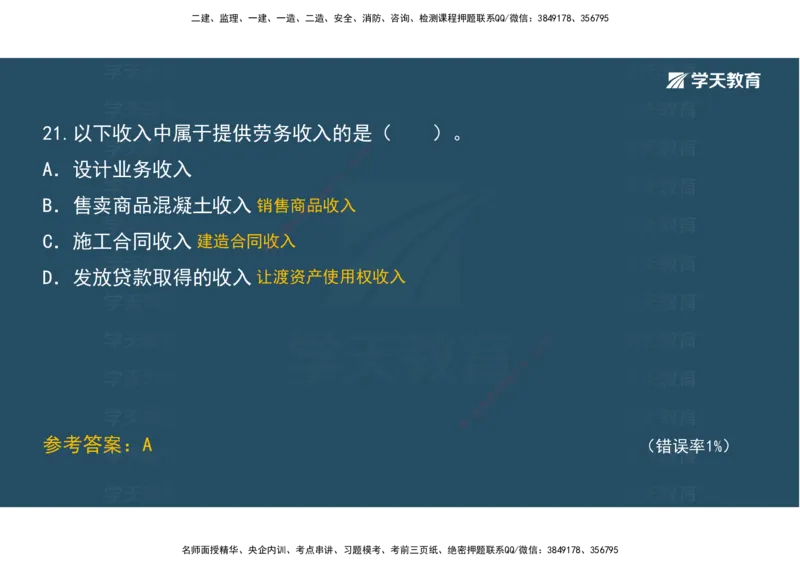 05.模考测评（二）讲义_2026年一级建造师_2026年一建经济_2025年一建经济SVIP_03-习题精析✿实战特训✿模考通关_36-经济《模考测评班》孙麒伟XT_--配套讲义--