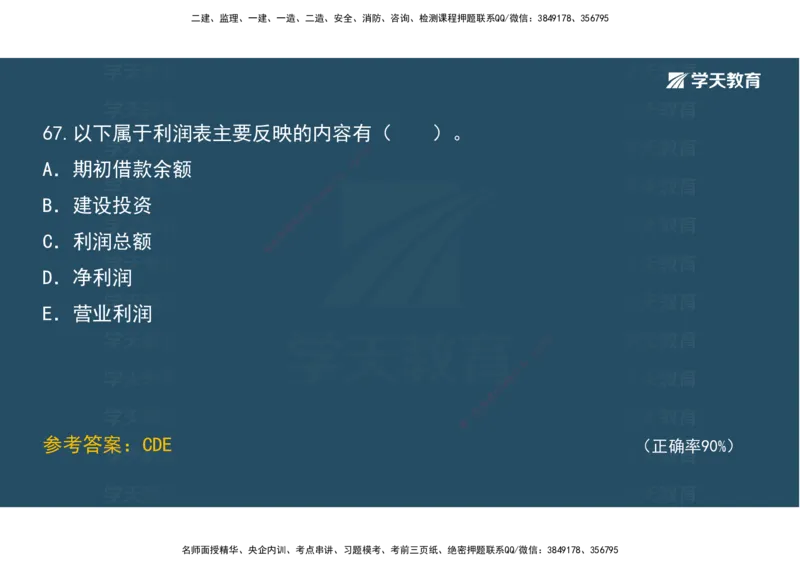 05.模考测评（二）讲义_2026年一级建造师_2026年一建经济_2025年一建经济SVIP_03-习题精析✿实战特训✿模考通关_36-经济《模考测评班》孙麒伟XT_--配套讲义--