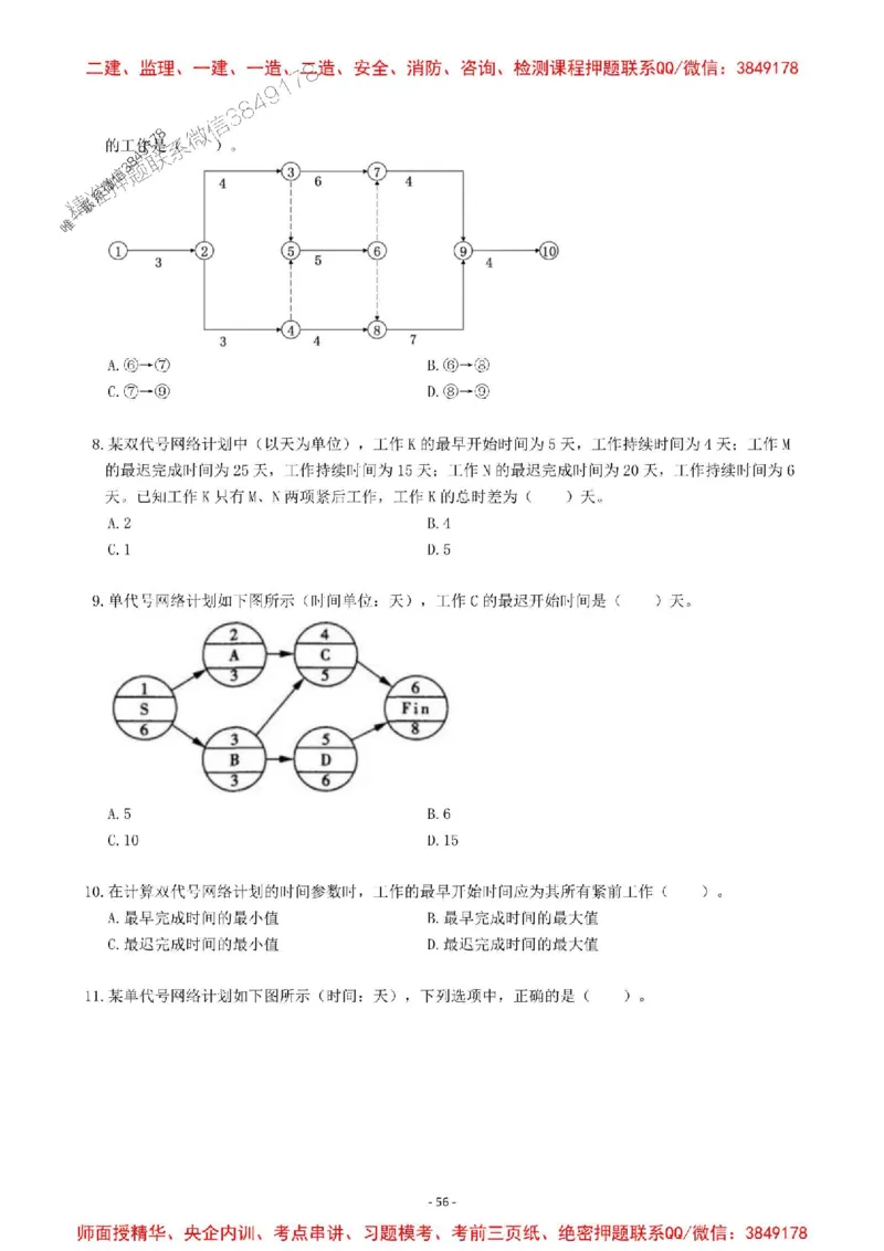 2025一建管理-章节千题-题干_2026年一级建造师_2026年一建管理_2025年一建管理SVIP_01-精华文档✿电子教材✿历年真题_18-管理《章节千题斩》SMR推荐