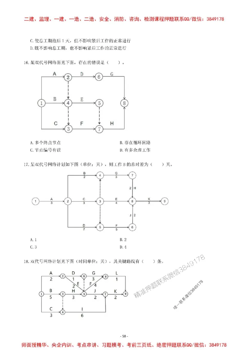 2025一建管理-章节千题-题干_2026年一级建造师_2026年一建管理_2025年一建管理SVIP_01-精华文档✿电子教材✿历年真题_18-管理《章节千题斩》SMR推荐