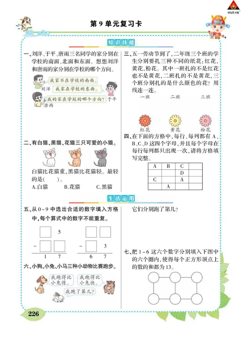 《状元大课堂》数学2年级下册（RJ）_二年级上下册资料_小学二年级学习资料-25年更新版_2-04、小学二年级数学下册_2-4-2、练习题、作业、试题、试卷_人教版_电子册类