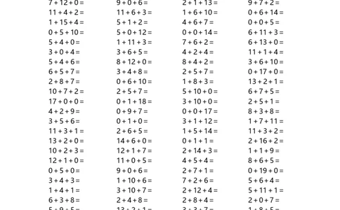 一（上）数学20以内连续加法口算_一年级上下册资料_小学一年级学习资料-25年更新版_1-03、小学一年级数学上册_通用_一（上）通用版数学专项练习