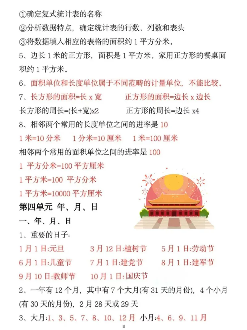 三年级寒假超车基础知识级题型预习指南_三年级上下册资料_三年级下册小红书同款资料_三下数学