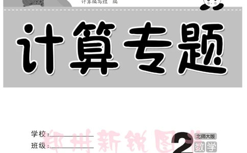 《计算专题》数学2年级下册（BS）_二年级上下册资料_小学二年级学习资料-25年更新版_2-04、小学二年级数学下册_2-4-2、练习题、作业、试题、试卷_北师大版_电子册类