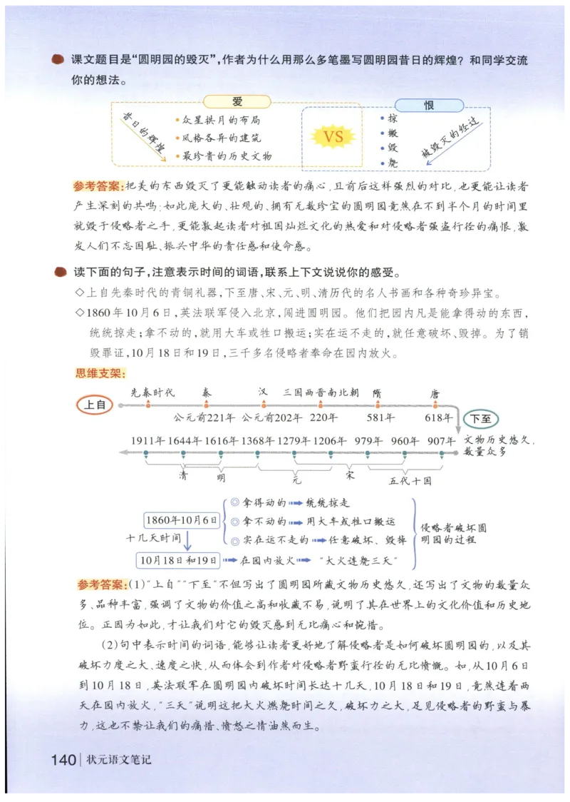 《状元笔记》_25秋小学语数英习题试卷_语文_25秋《状元笔记》语文12456_5年级语文《状元笔记》25秋