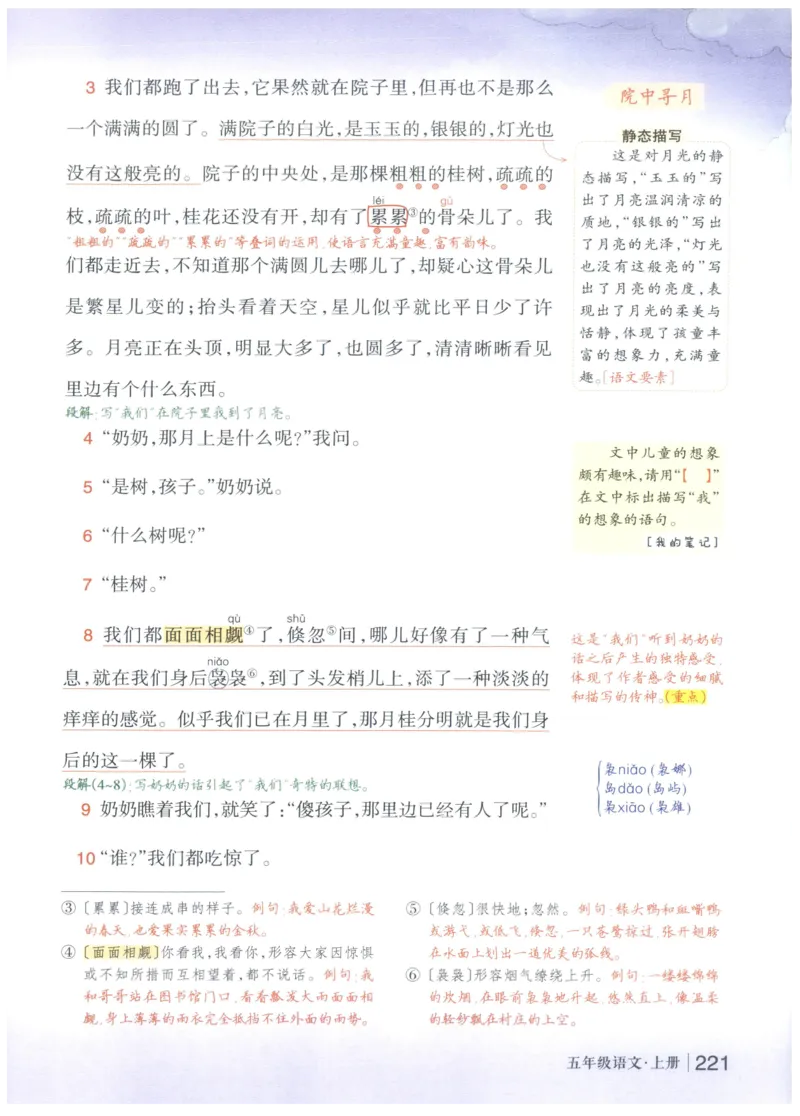 《状元笔记》_25秋小学语数英习题试卷_语文_25秋《状元笔记》语文12456_5年级语文《状元笔记》25秋