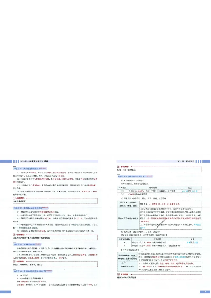 2025年一建-机电-考点大爆料_2026年一级建造师_2026年一建机电_2025年一建机电SVIP_05-考前密训✿央企特训✿机构普押_19-机电《考点大爆料+圈题AB卷》SMR