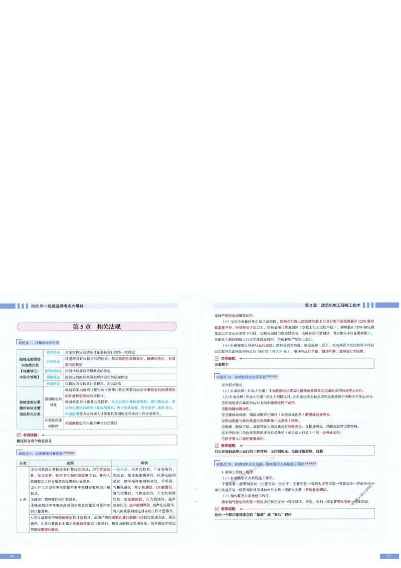 2025年一建-机电-考点大爆料_2026年一级建造师_2026年一建机电_2025年一建机电SVIP_05-考前密训✿央企特训✿机构普押_19-机电《考点大爆料+圈题AB卷》SMR