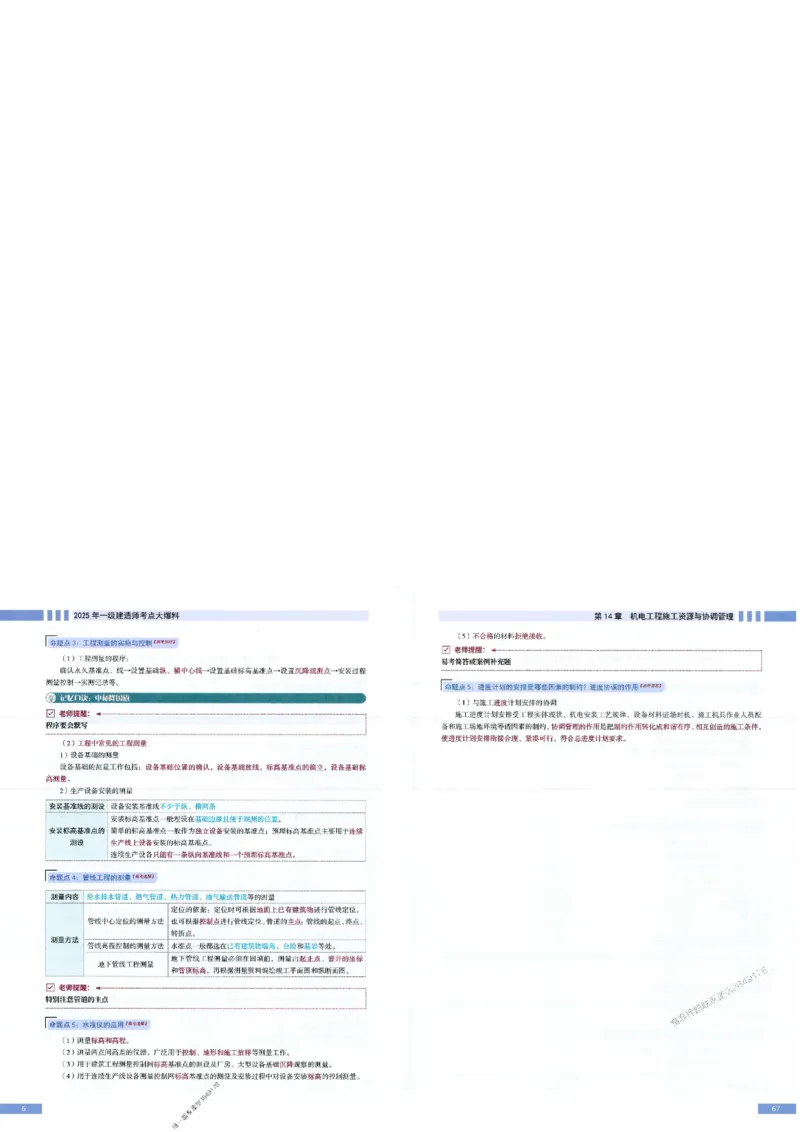 2025年一建-机电-考点大爆料_2026年一级建造师_2026年一建机电_2025年一建机电SVIP_05-考前密训✿央企特训✿机构普押_19-机电《考点大爆料+圈题AB卷》SMR