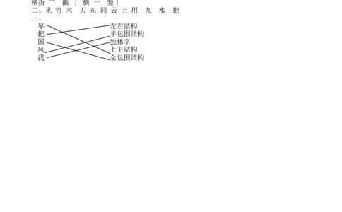 一（上）语文：拼音和笔画专项_一年级上下册资料_小学一年级学习资料-25年更新版_1-01、小学一年级语文上册_08、专项练习_笔画笔顺偏旁