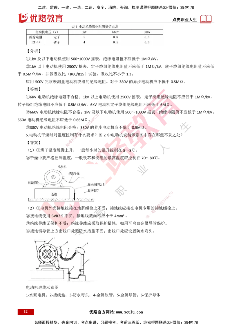 25年一建《机电》名城黄金案例讲义打印版_2026年一级建造师_2026年一建机电_2025年一建机电SVIP_04-冲刺串讲✿考点强化✿小灶集训_38-机电《黄金案例班》李老师YL_讲义