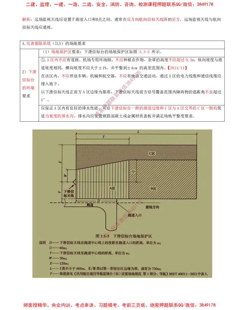 05.28-第3章-3.3-民航空管导航工程（二）_2026年一级建造师_2026年一建民航_2025年一建民航SVIP_02-基础精讲✿高端面授✿深度强化_11-民航《教材精讲班》高永志SMR_03.第三章
