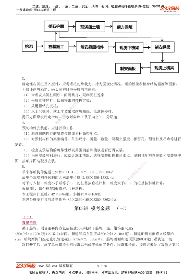 1-7_2026年一级建造师_2026年一建港航_2025年一建港航SVIP_03-习题精析✿实战特训✿模考通关_12-港航《模考金题班》陈冬铭233